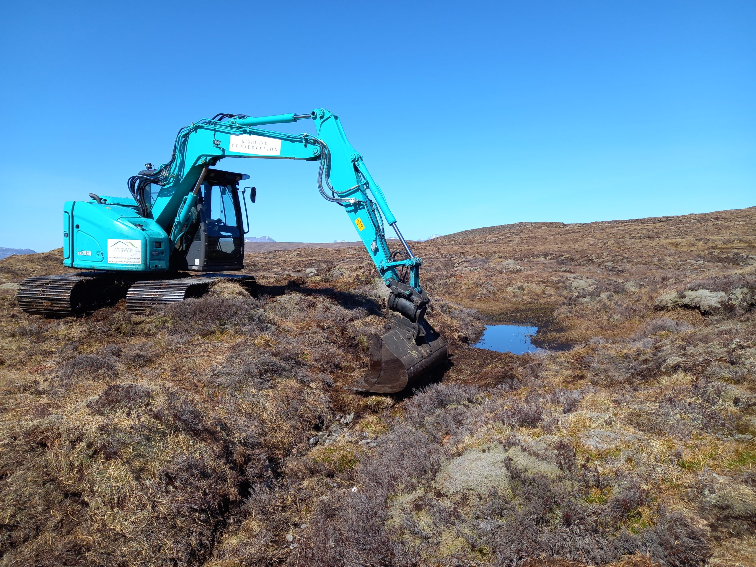 Peatlands digger 2 Peatland Restoration