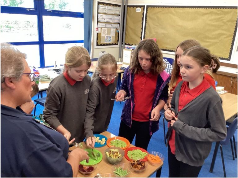 Arran Pupils Get a Taste of Vegetables in RHET’s ‘Journey of Food’