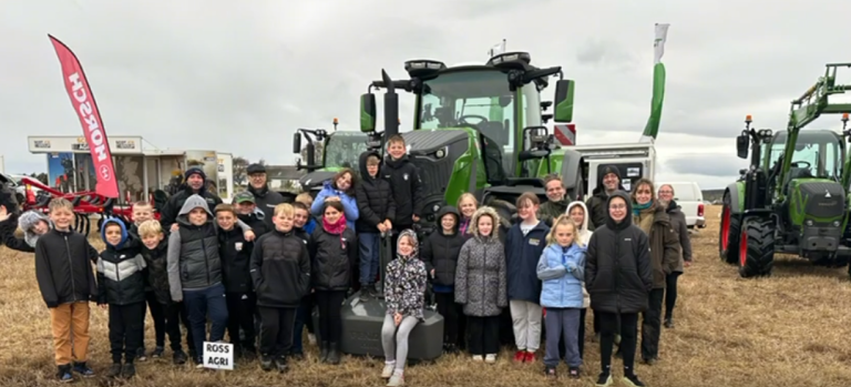Borrowfield Primary School visits the Scottish Ploughing Championships